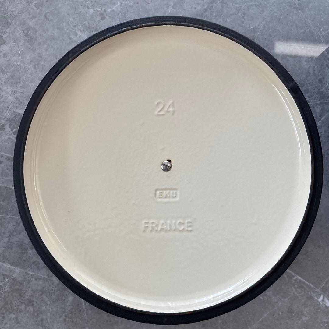 LE CREUSET ルクルーゼ 鍋 パープル ミルクパン 蓋付き