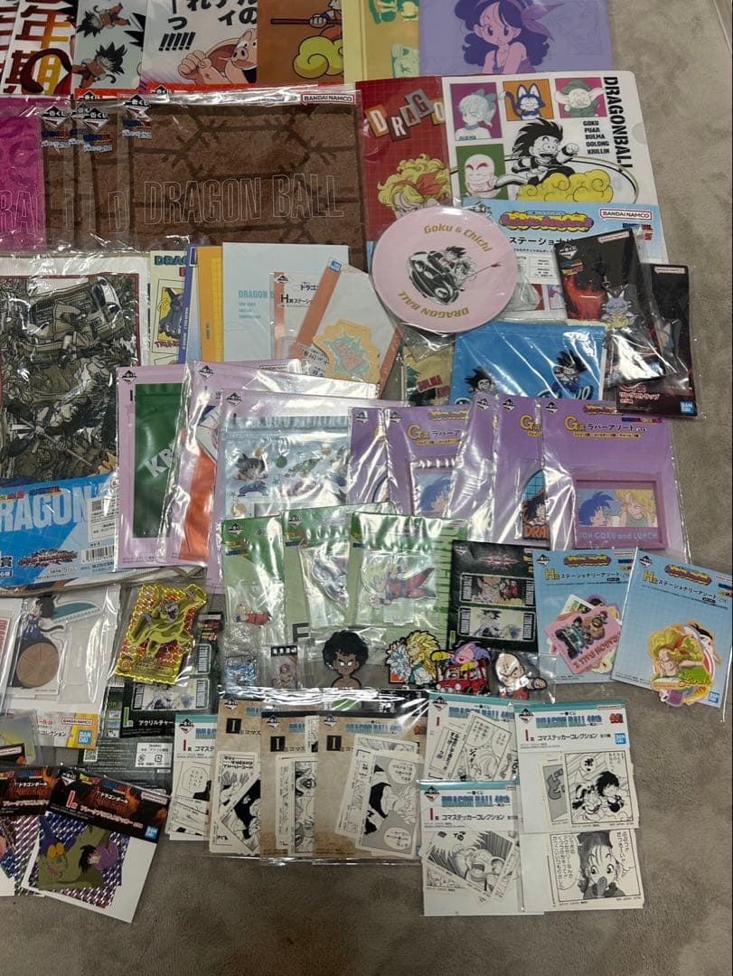 ドラゴンボール　一番くじ　下位賞　まとめ売り 123点