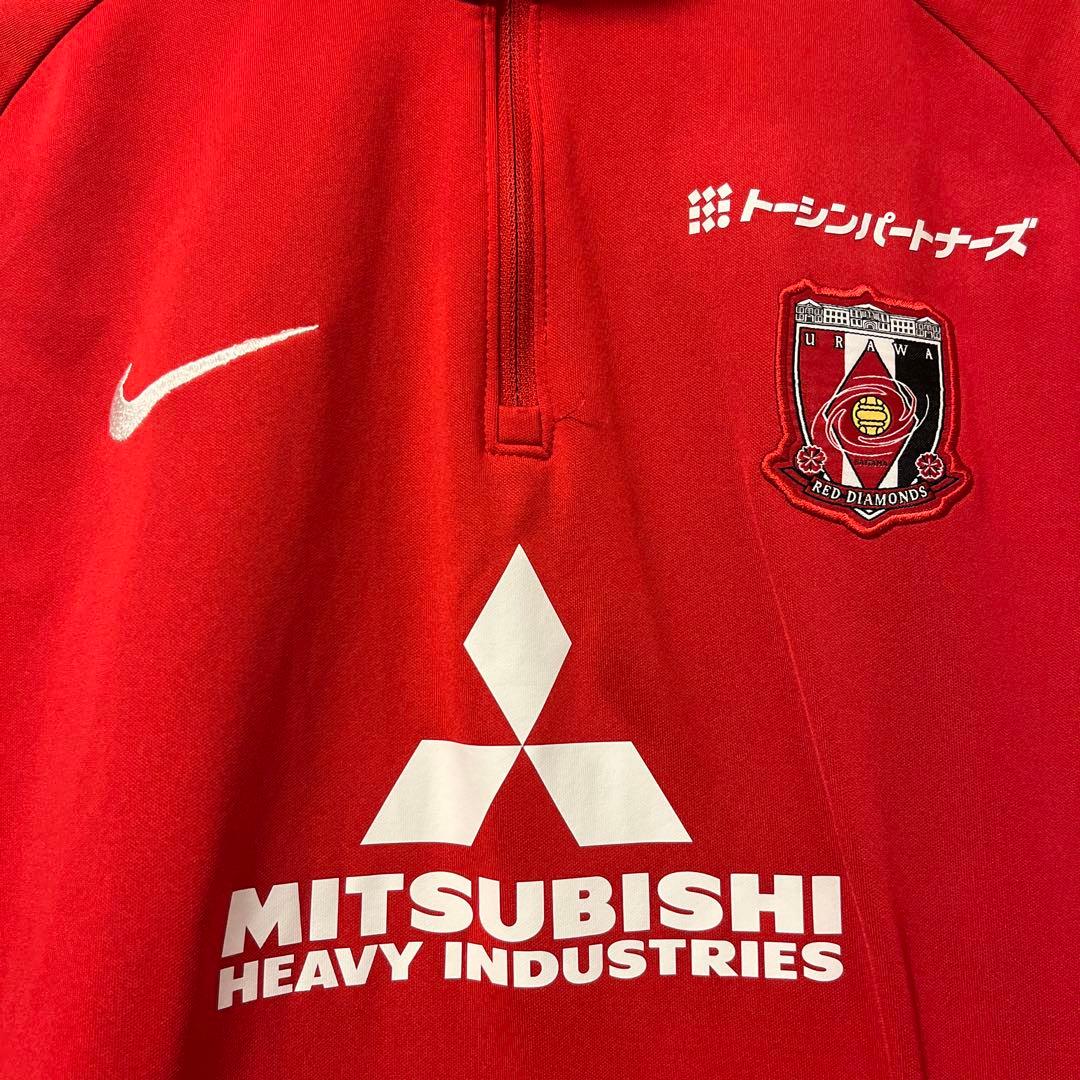 【早い者勝ち】浦和レッズ　ハーフジップトレーニングトップ　XLサイズ