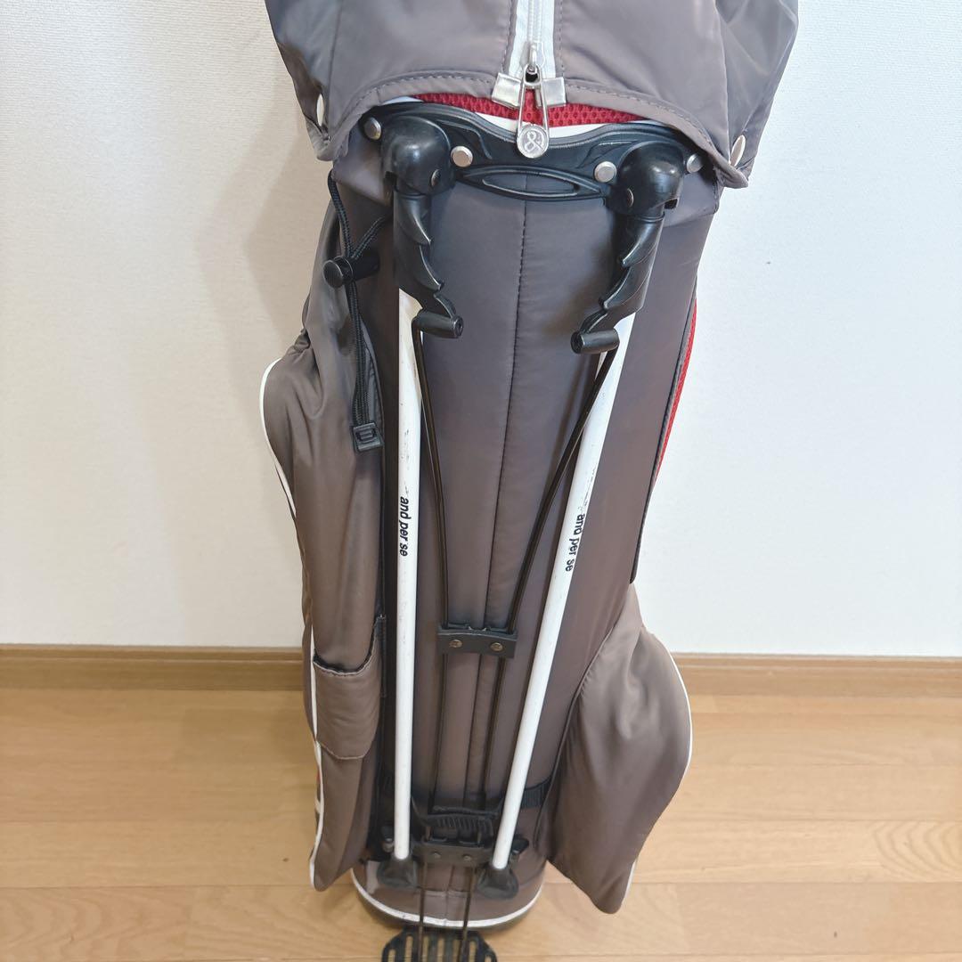 K490 and per se スタンドキャディバック グレー 軽量