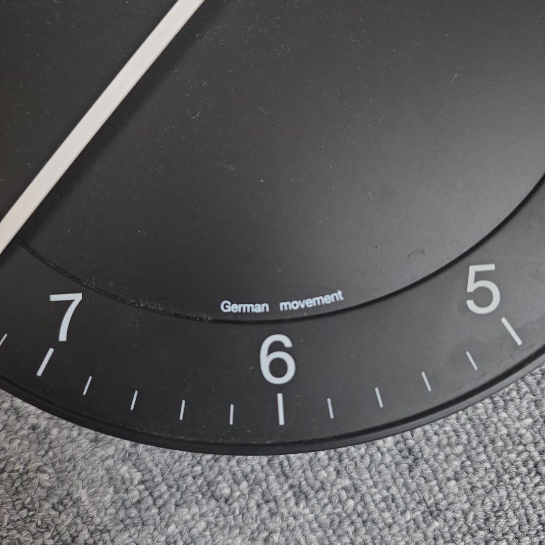 ブラウン 壁時計 ブラック braun