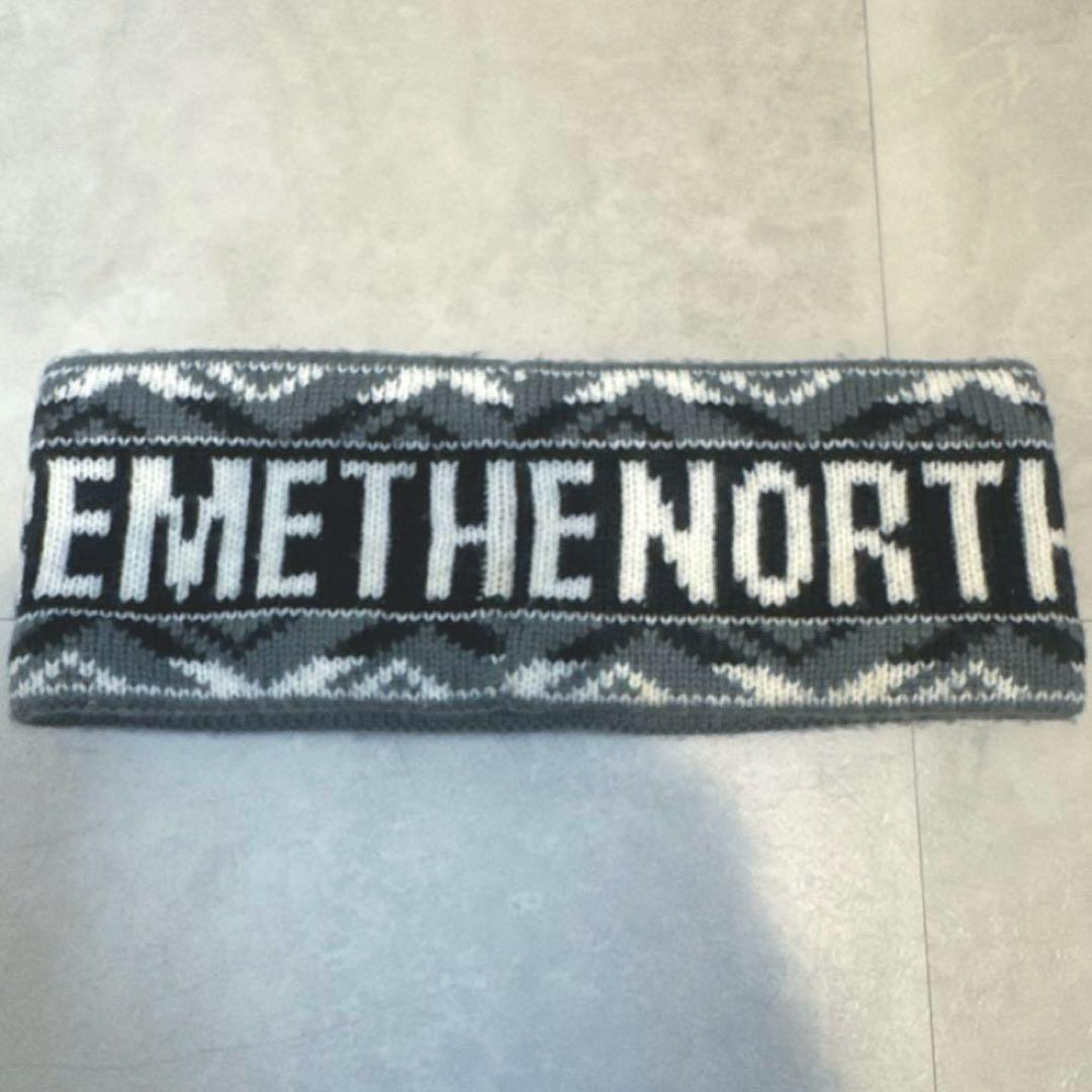 美品 supreme North シュプリーム ノースフェイス ヘアバンド