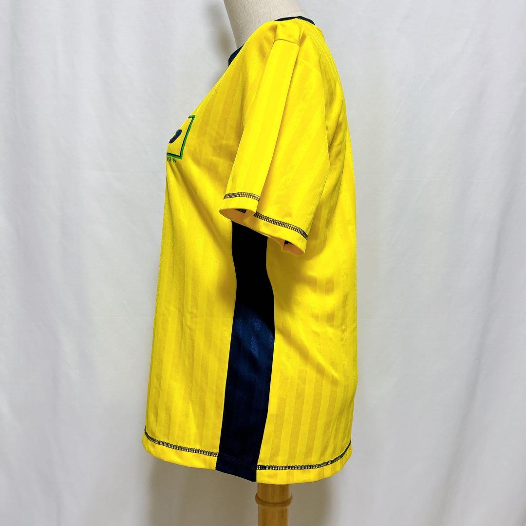 【美品】希少 ロット 90s サッカーシャツ ユニフォーム 黄 ヴィンテージ