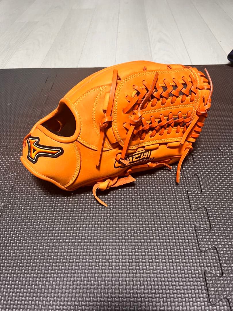【最終値下げ！】MIZUNO GACHI MYTH 軟式グローブ オレンジ