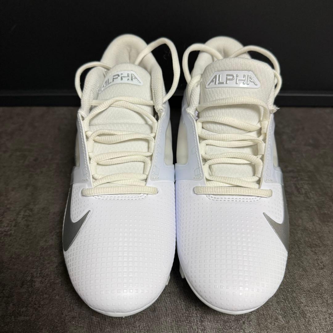 NIKE ALPHA MENACE PRO 4 ホワイト 白 アメフト スパイク