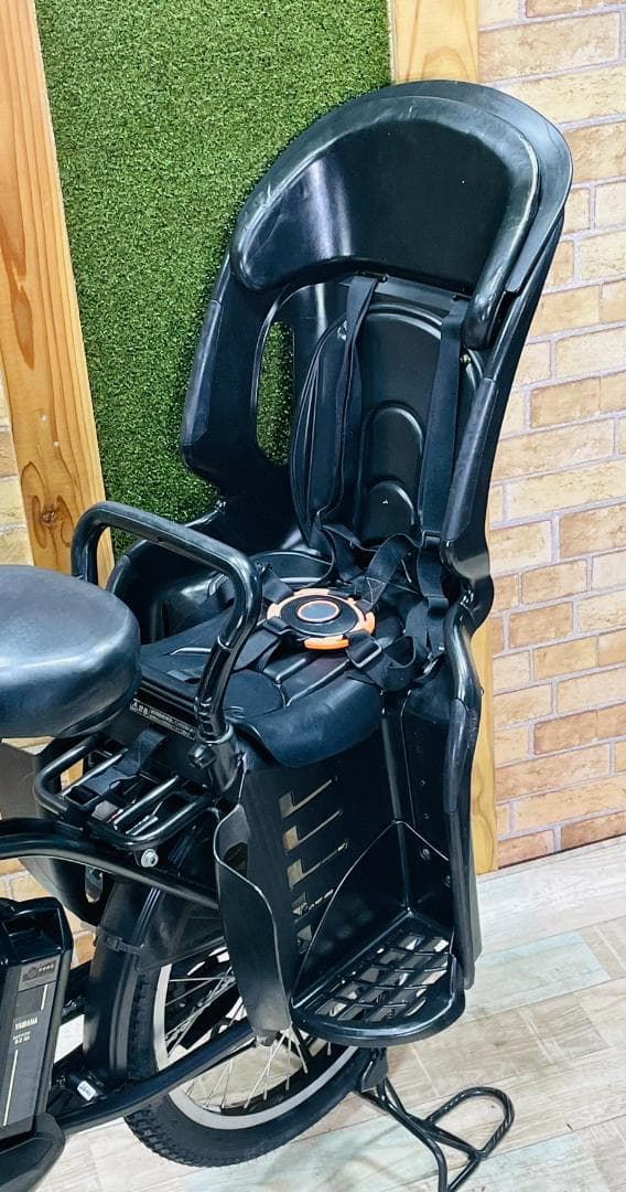 2019ブラック 最高峰バビー ヤマハ 子供乗せ電動アシスト自転車 H3646