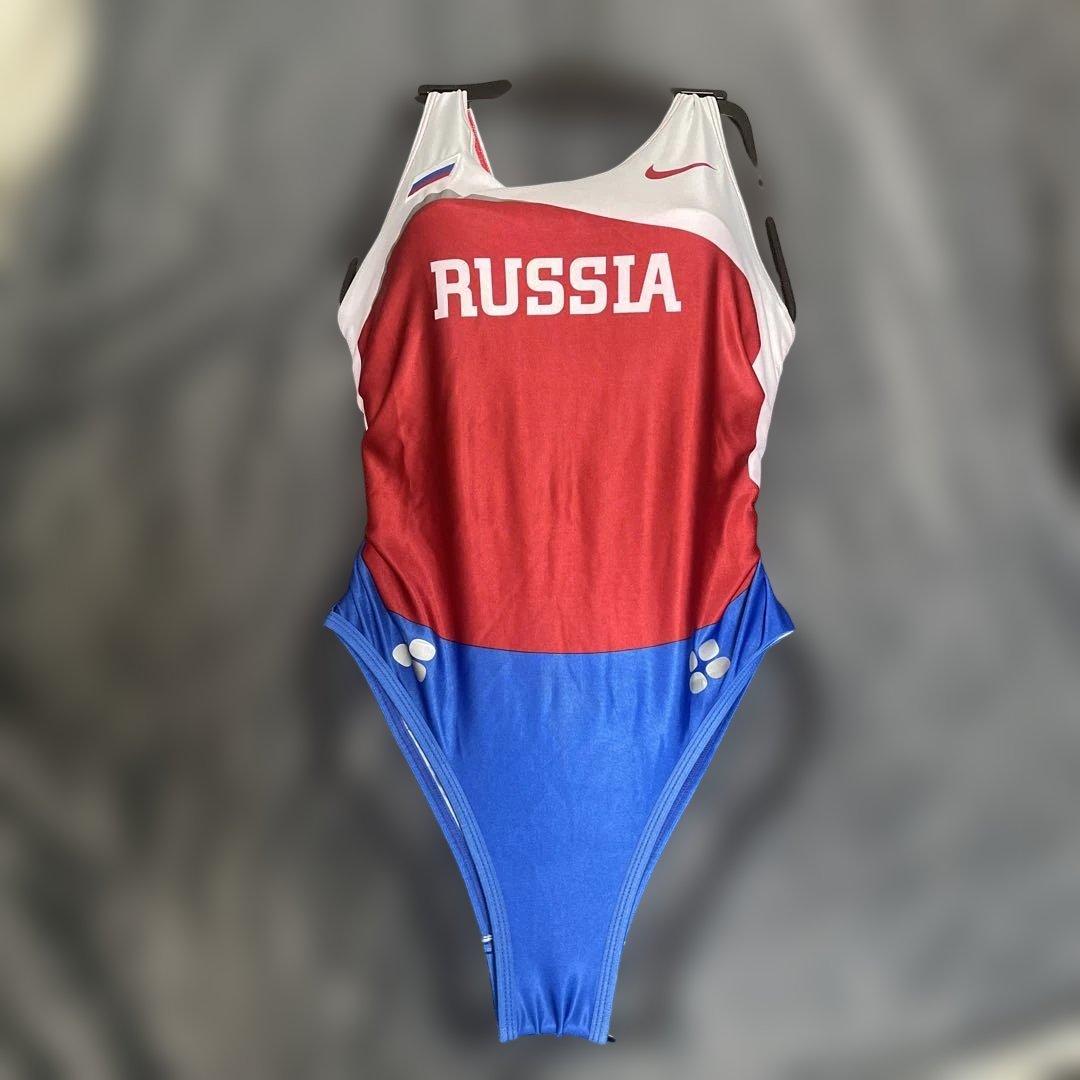 NIKE ナイキ　ロシア　陸上　レーシングブルマ　ワンピース　ハイレグ