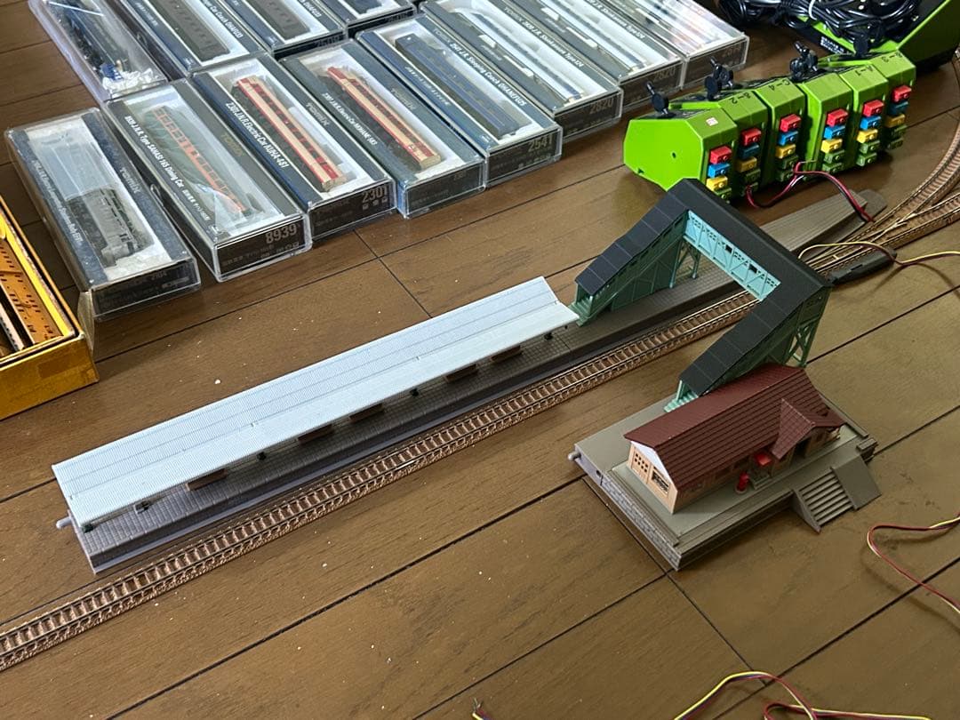 TOMIX 高架駅セット ポイント多数 動作確認済