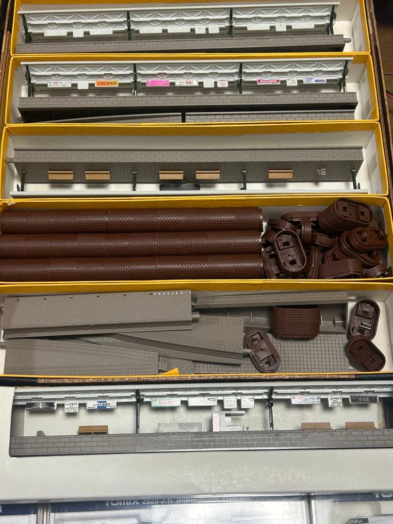 TOMIX 高架駅セット ポイント多数 動作確認済