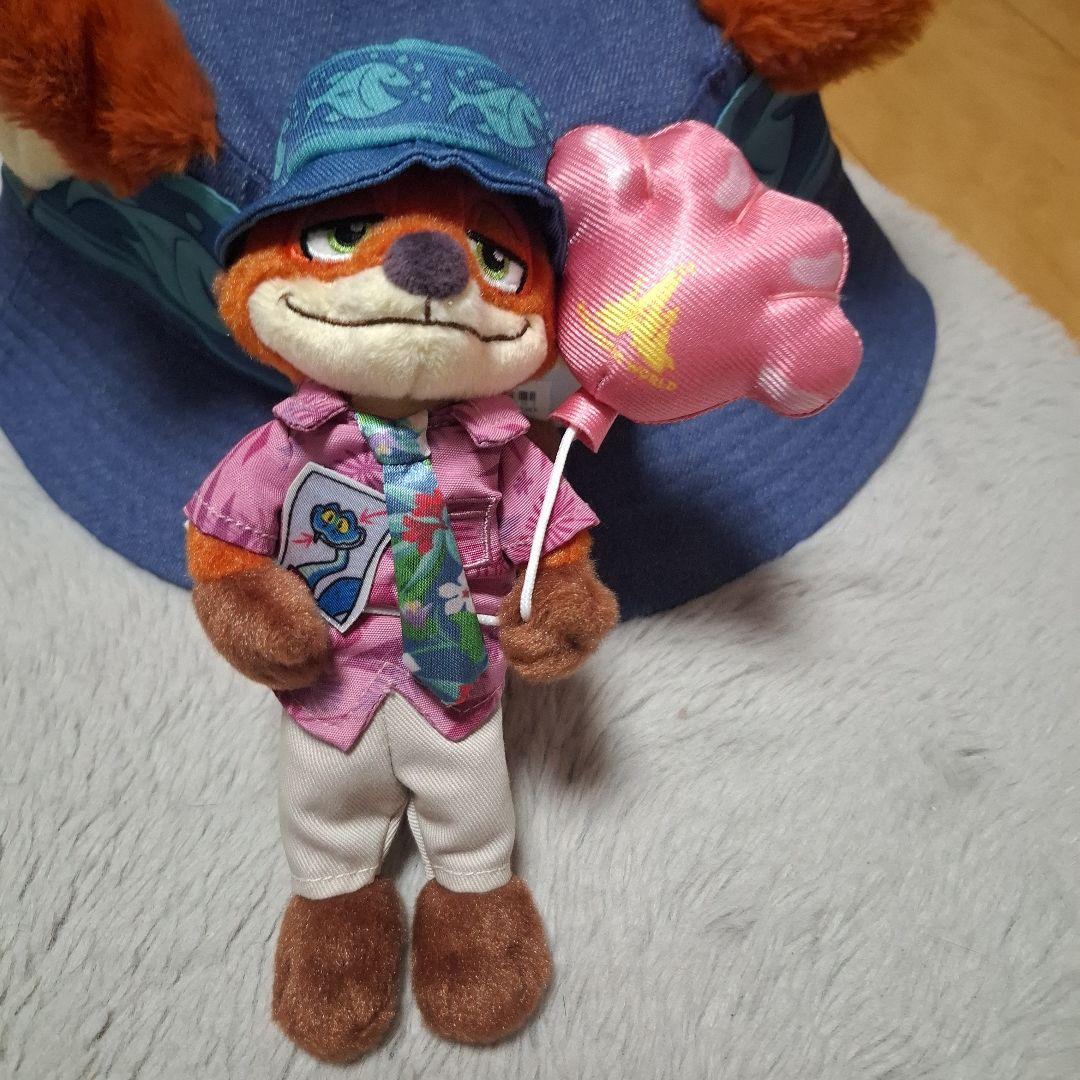 ★新品タグ付★ディズニー　ズートピア♡ニックワイルド　帽子❤ぬいば❤