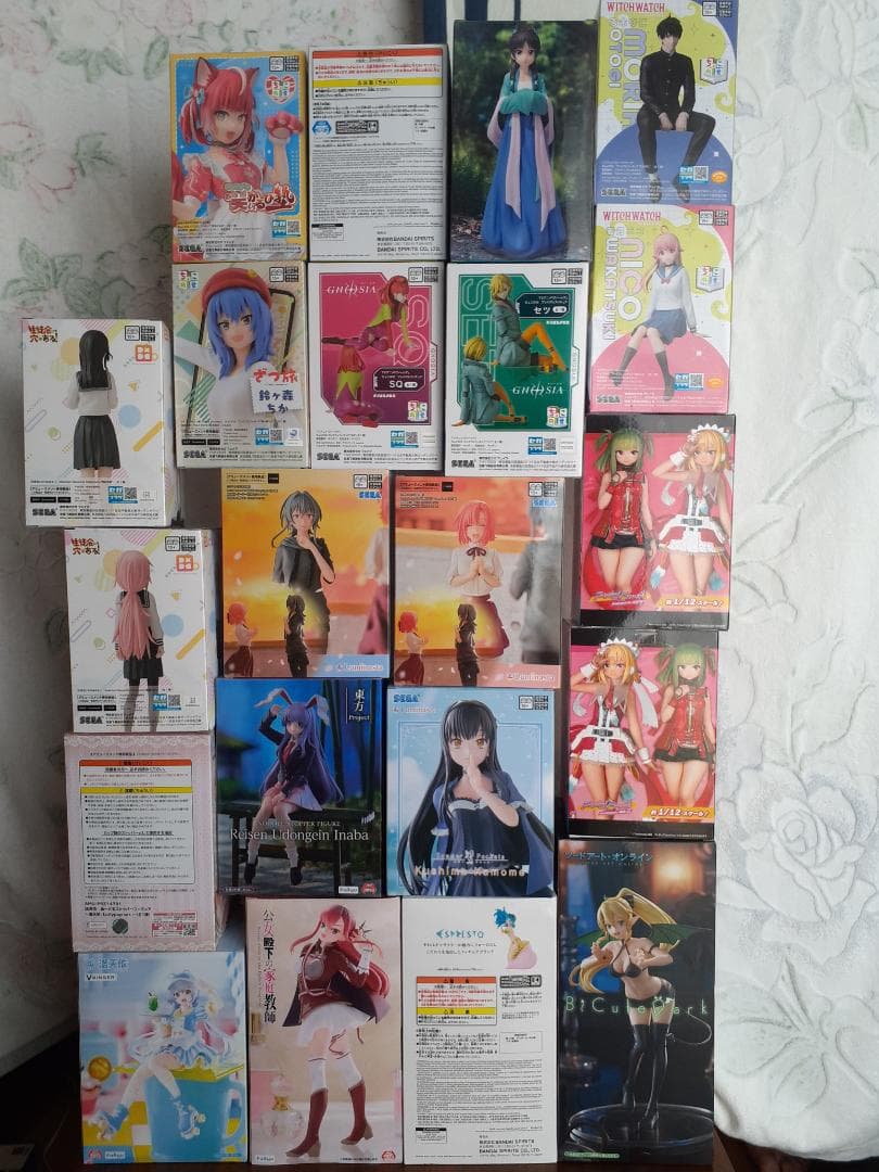 美少女プライズフィギュアセット（21体セット）