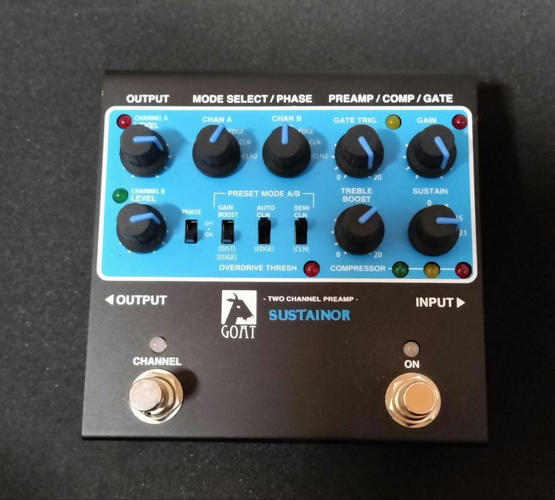GOAT Blue Series SUSTAINOR ギターエフェクター