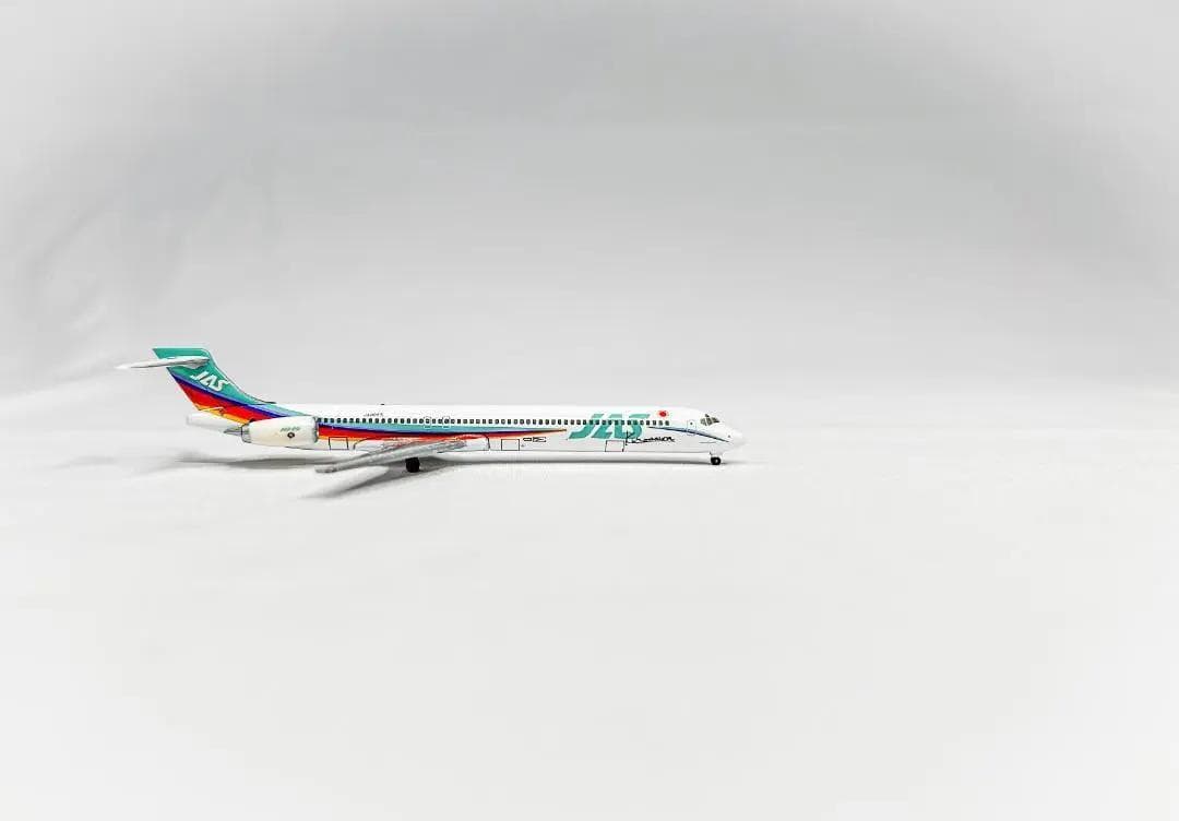 JAS / 日本エアシステム｜MD-90　2号機　黒澤特別塗装モデル｜1/500