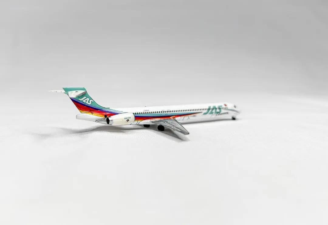 JAS / 日本エアシステム｜MD-90　2号機　黒澤特別塗装モデル｜1/500