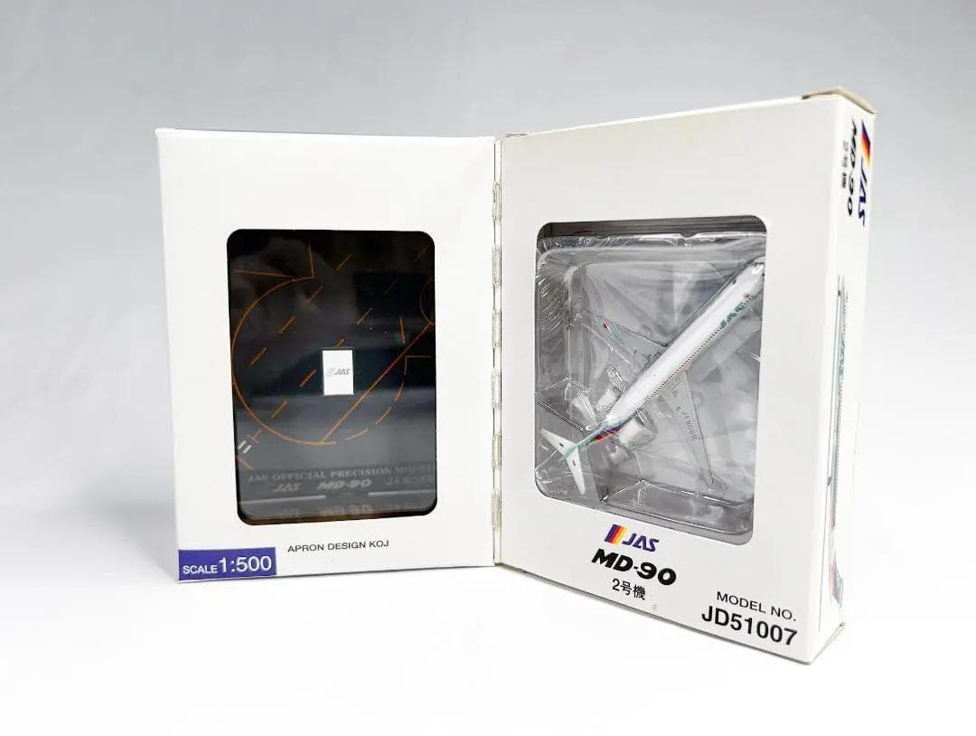JAS / 日本エアシステム｜MD-90　2号機　黒澤特別塗装モデル｜1/500