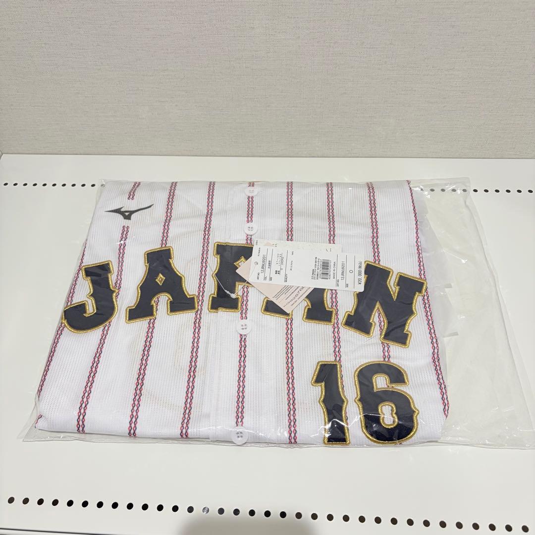 WBC 2026 野球　日本代表　ユニフォーム　大谷翔平　ホーム　Oサイズ　XL