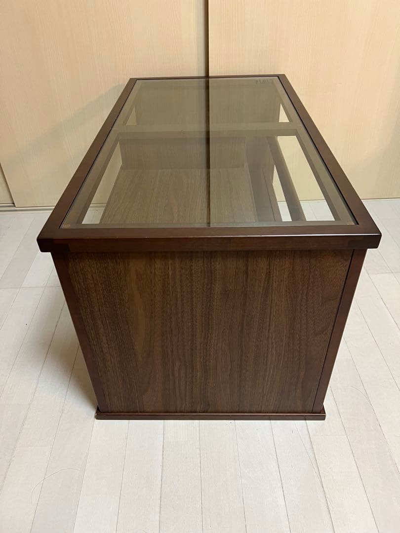 希少品『Meuble』モーブル ガラステーブル センターテーブル