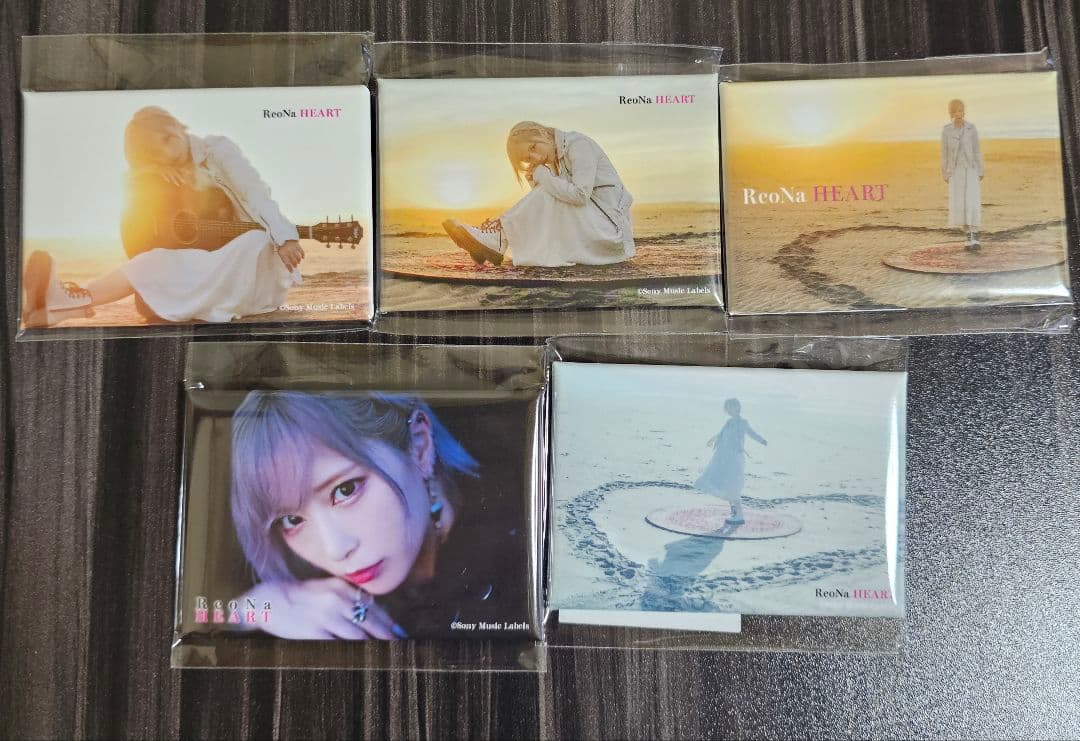 【新品未開封】くじラックオンライン限定 ReoNa　B賞C賞D賞E賞コンプ