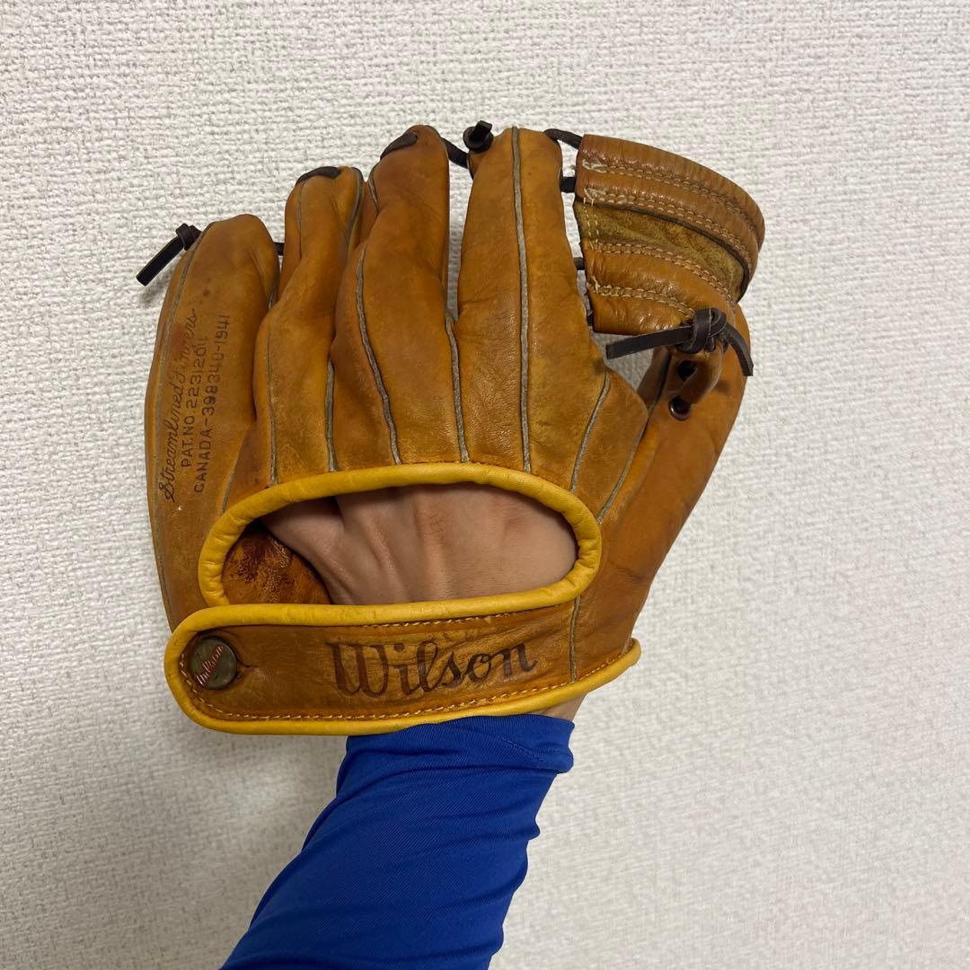 Wilson ビンテージ グローブ 硬式用 1941年 アンティーク