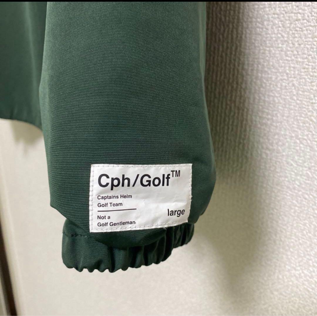 ダークグリーンのCph/Golf™ナイロンジャケット　L