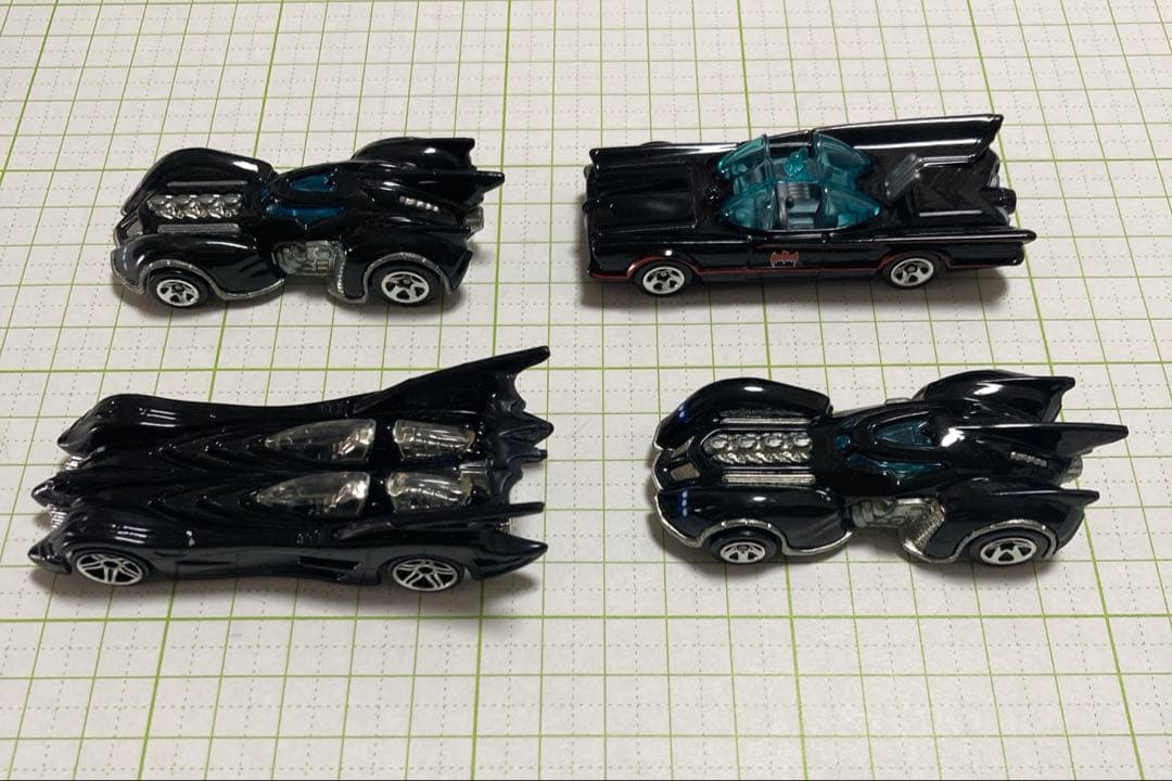 ホットウィール バットモービル 19台
