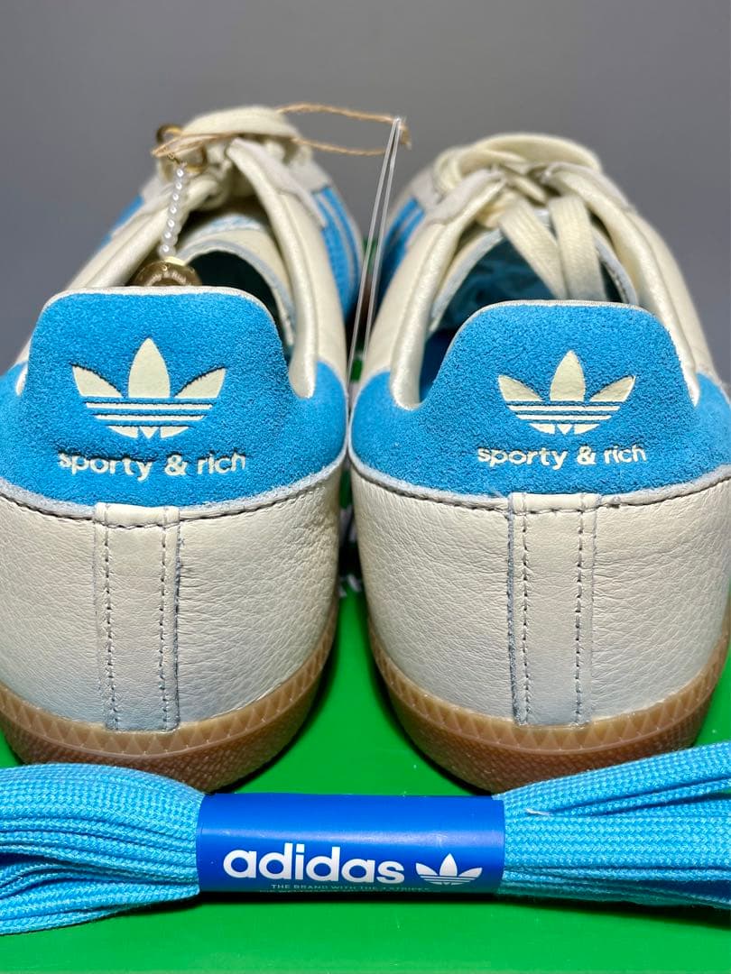 Sporty & Rich × adidas Samba OG