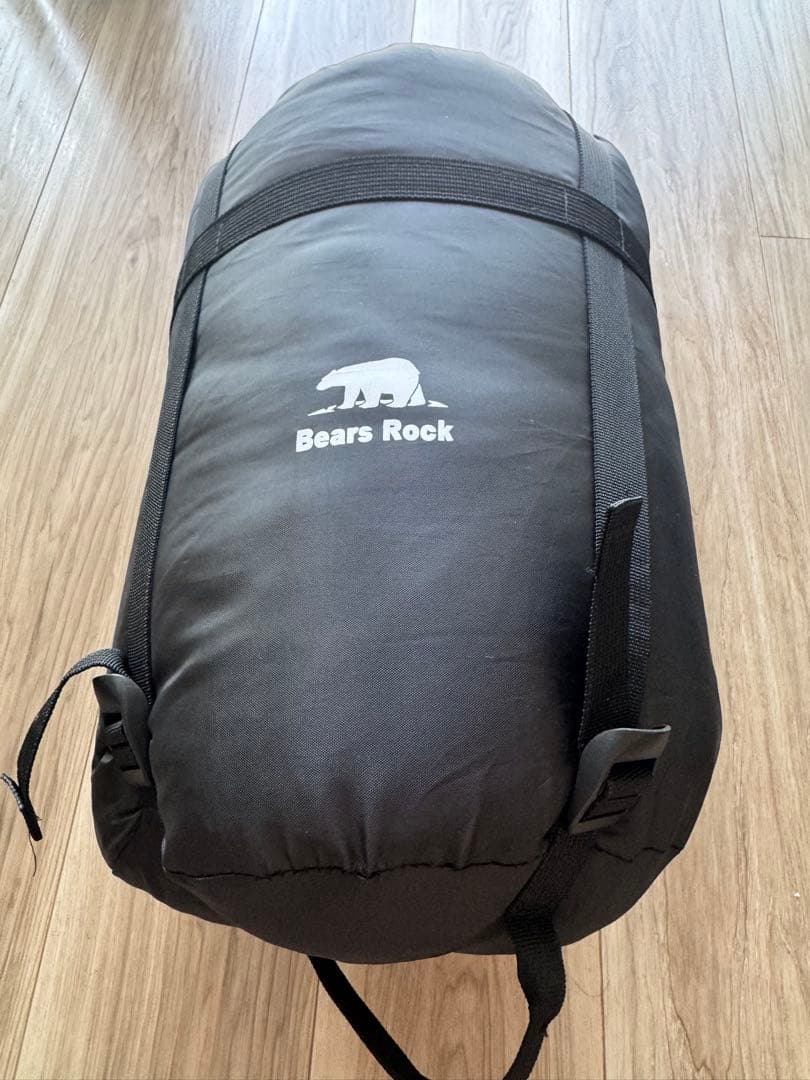 【新品未使用】Bears Rock 寝袋 MX-604 ブラック 2個セット