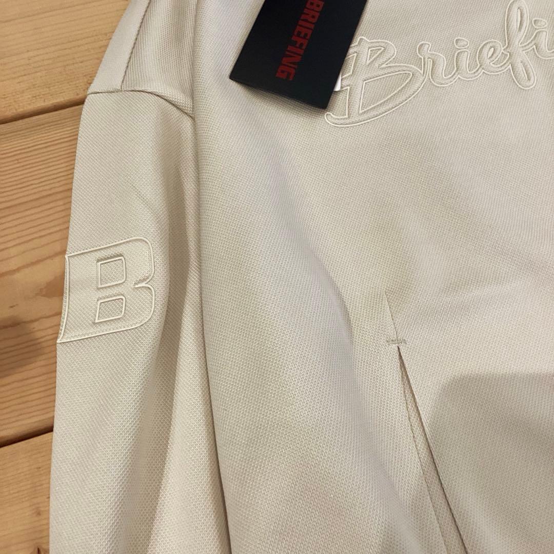 BRIEFING 新品　STITCHED 3D LOGO CREWNECK M