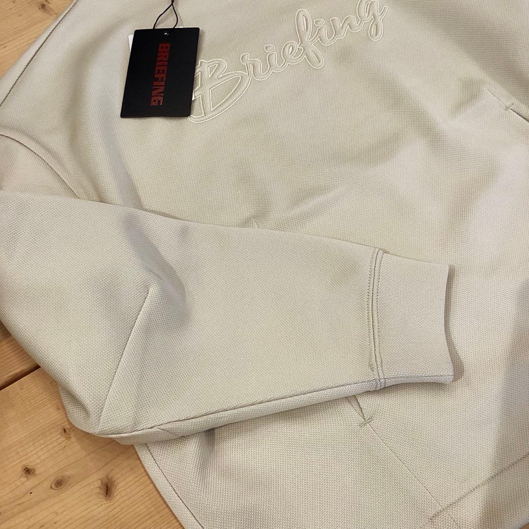 BRIEFING 新品　STITCHED 3D LOGO CREWNECK M