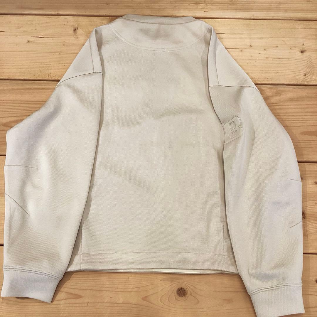 BRIEFING 新品　STITCHED 3D LOGO CREWNECK M