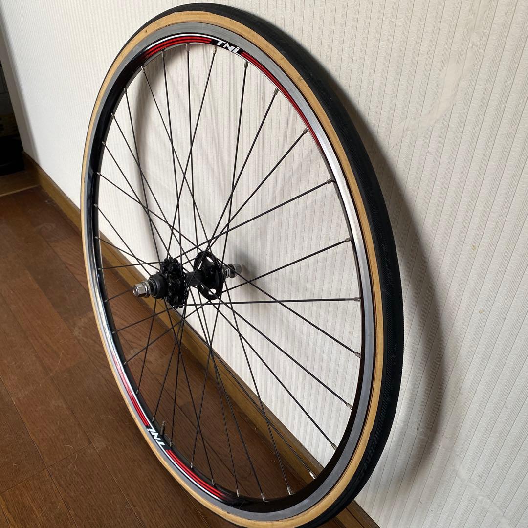 メカニコMH1 チューブラー700c 9t 後輪のみ トラック競輪 重ギア練習に