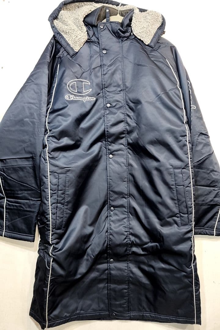 定価¥14000 新品 未使用品 チャンピオン ベンチコート ネイビー