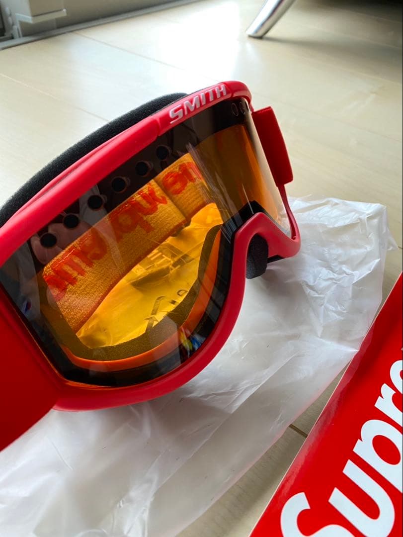 Smith Supreme ゴーグル レッド