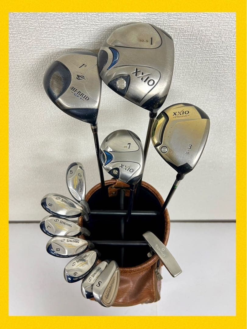 打ちやすさNo.1 ☆大人気のゼクシオ ゴルフクラブセット ⛳️ドライバー2本付き