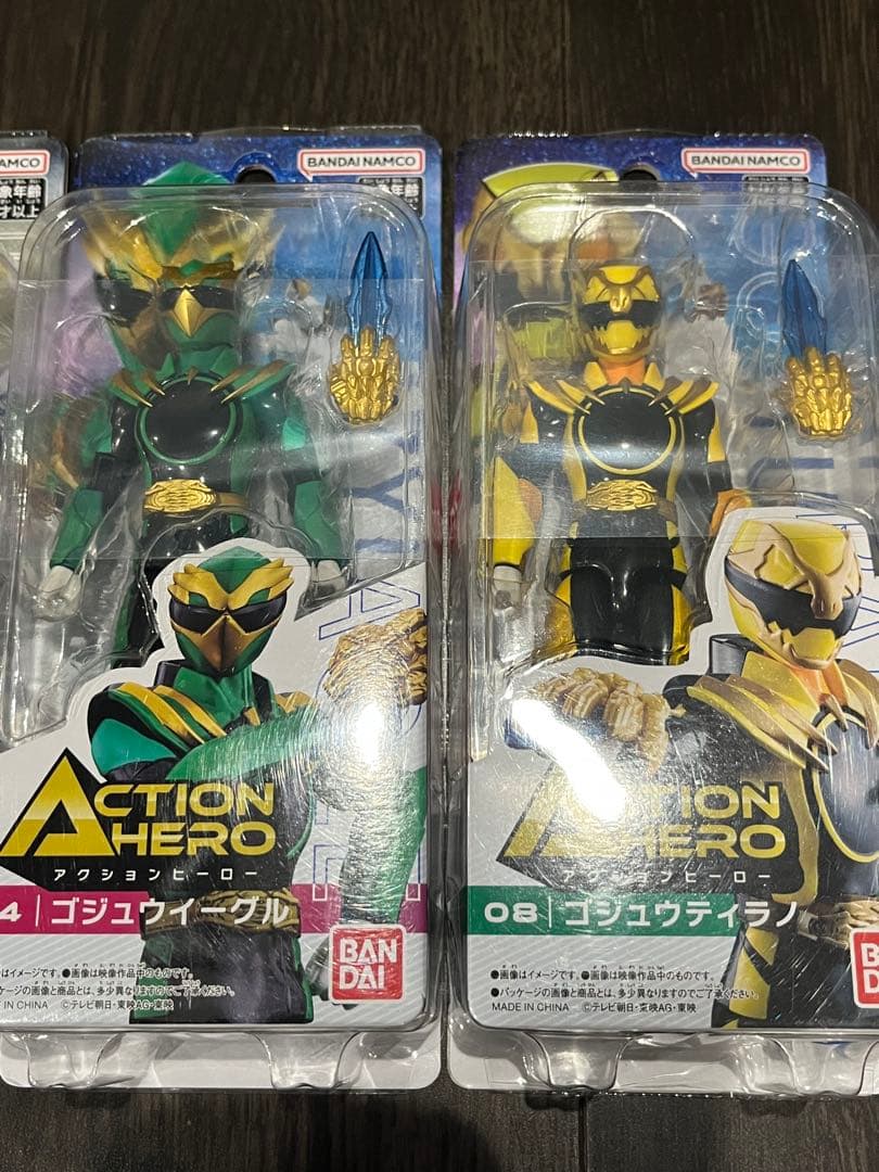 ACTION HERO 戦隊ヒーロー フィギュアセット