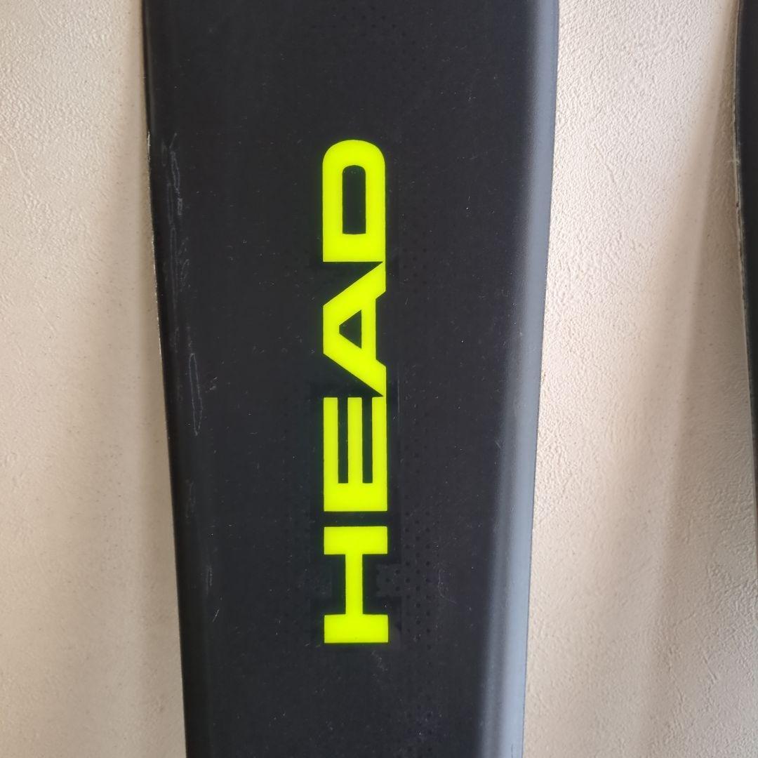 HEAD SHAPE V1 スキー板 黒/黄緑