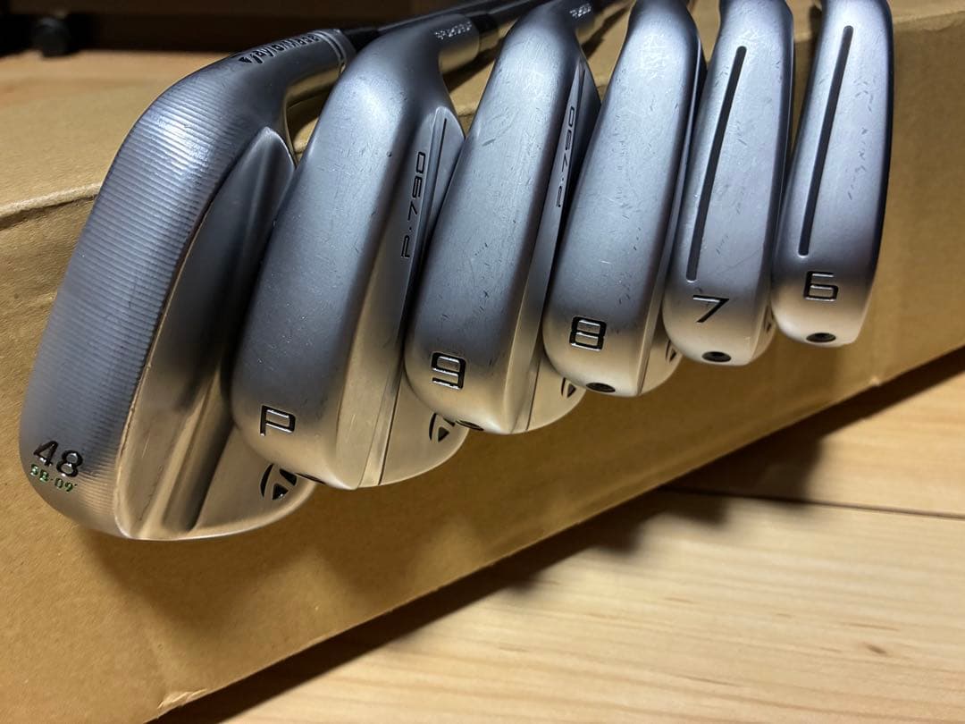 P-790 アイアンセット 6-PW 48度ウエッジ