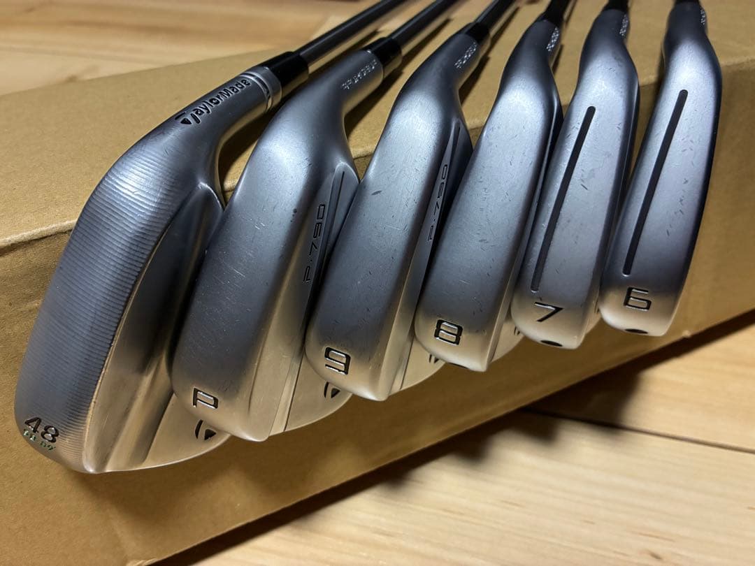 P-790 アイアンセット 6-PW 48度ウエッジ