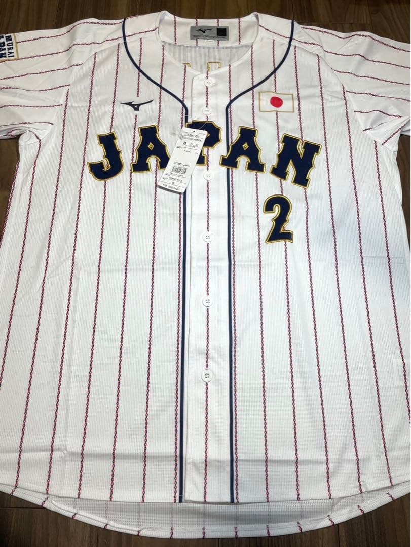 侍ジャパン　牧秀悟　直筆サイン入りユニフォーム　2026WBC代表　Oサイズ