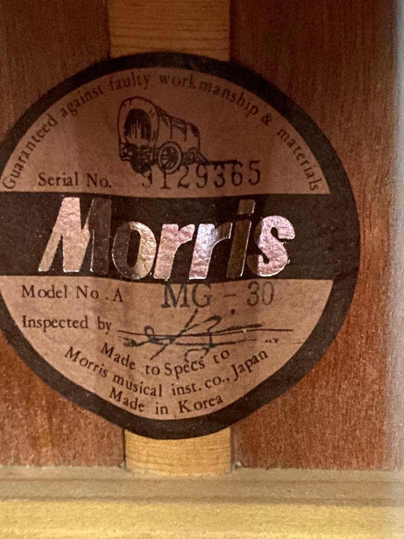 Morris MG-30 アコースティックギター