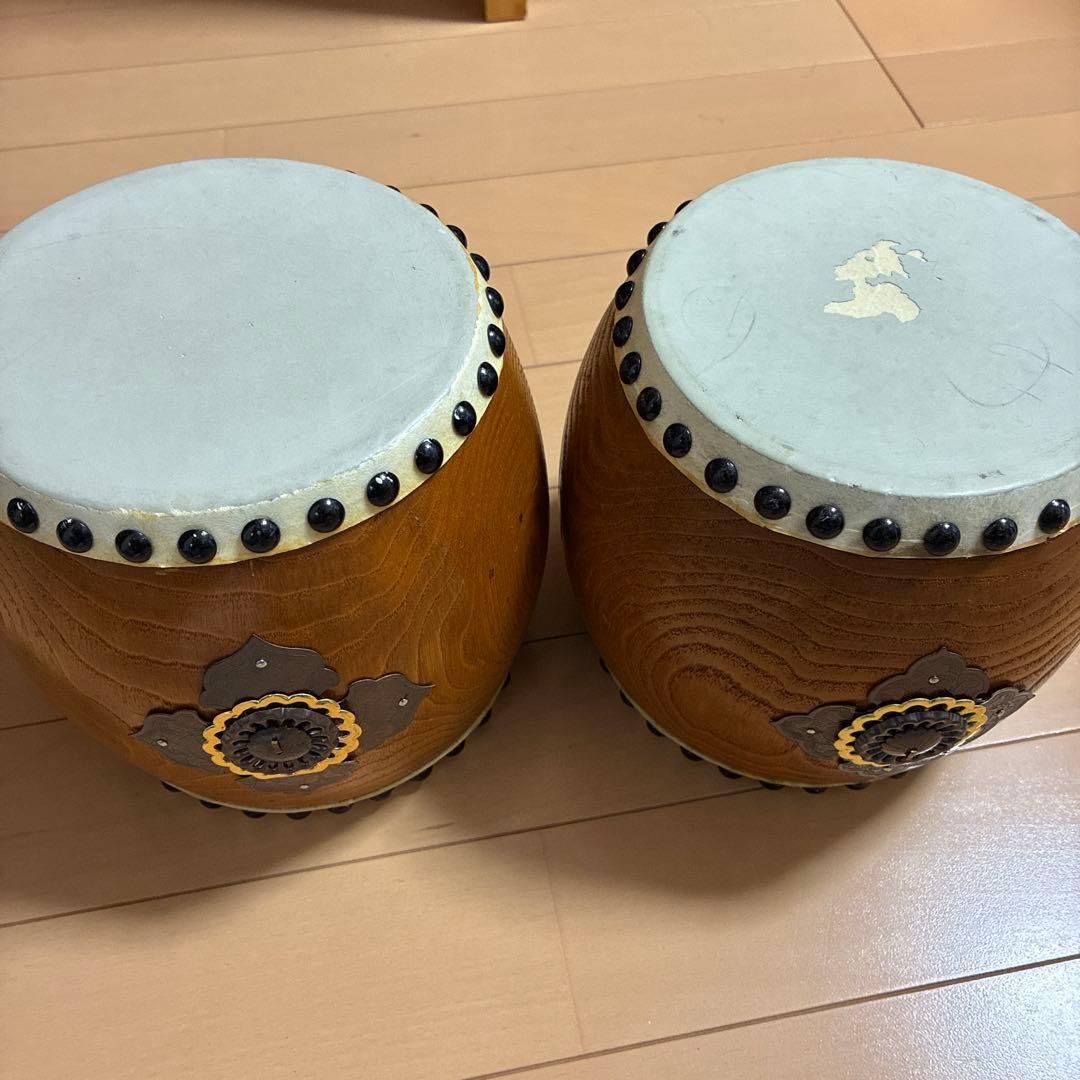 和太鼓　木製　2個