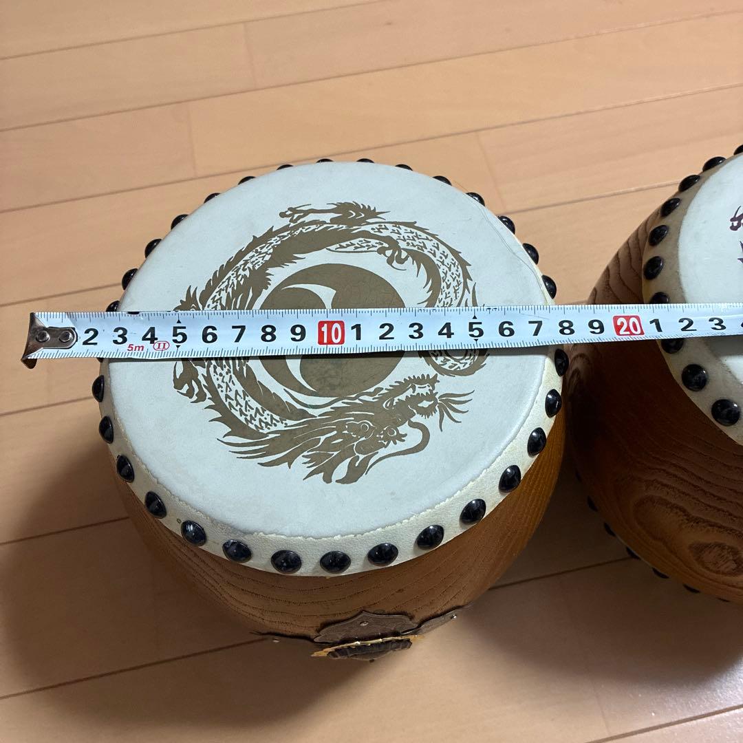 和太鼓　木製　2個