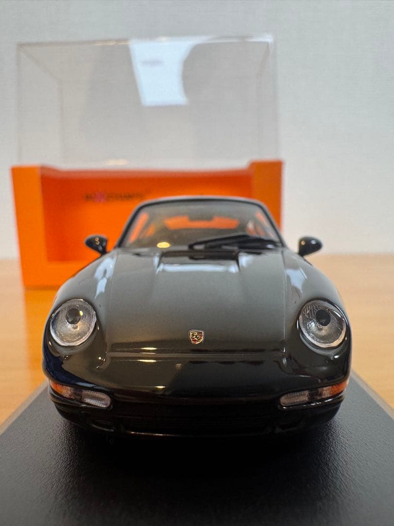【MAXICHAMPS】Porsche 911 Turbo Black