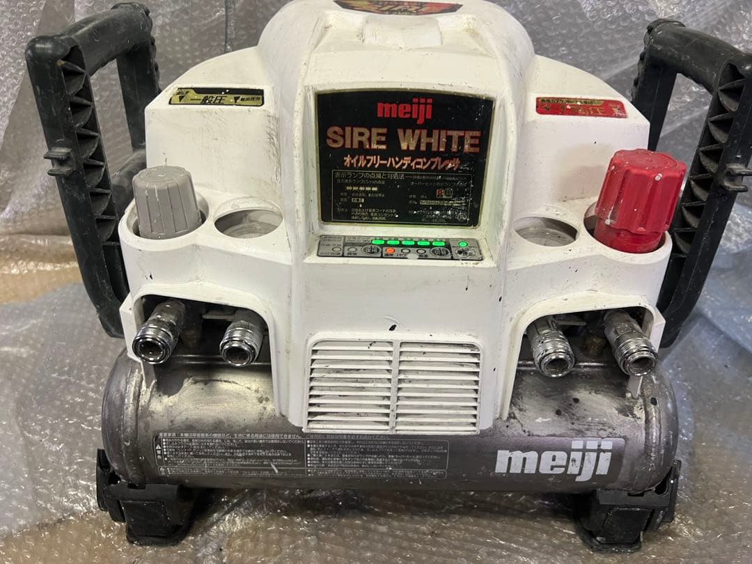 良品　明治 MEIJIレシプロハンディコンプレッサー