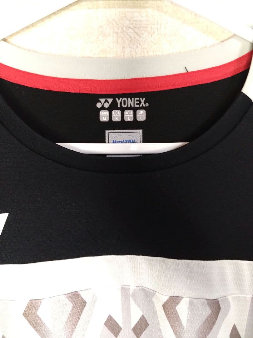 YONEXヨネックス ブラックグレー系ゲームウェアL