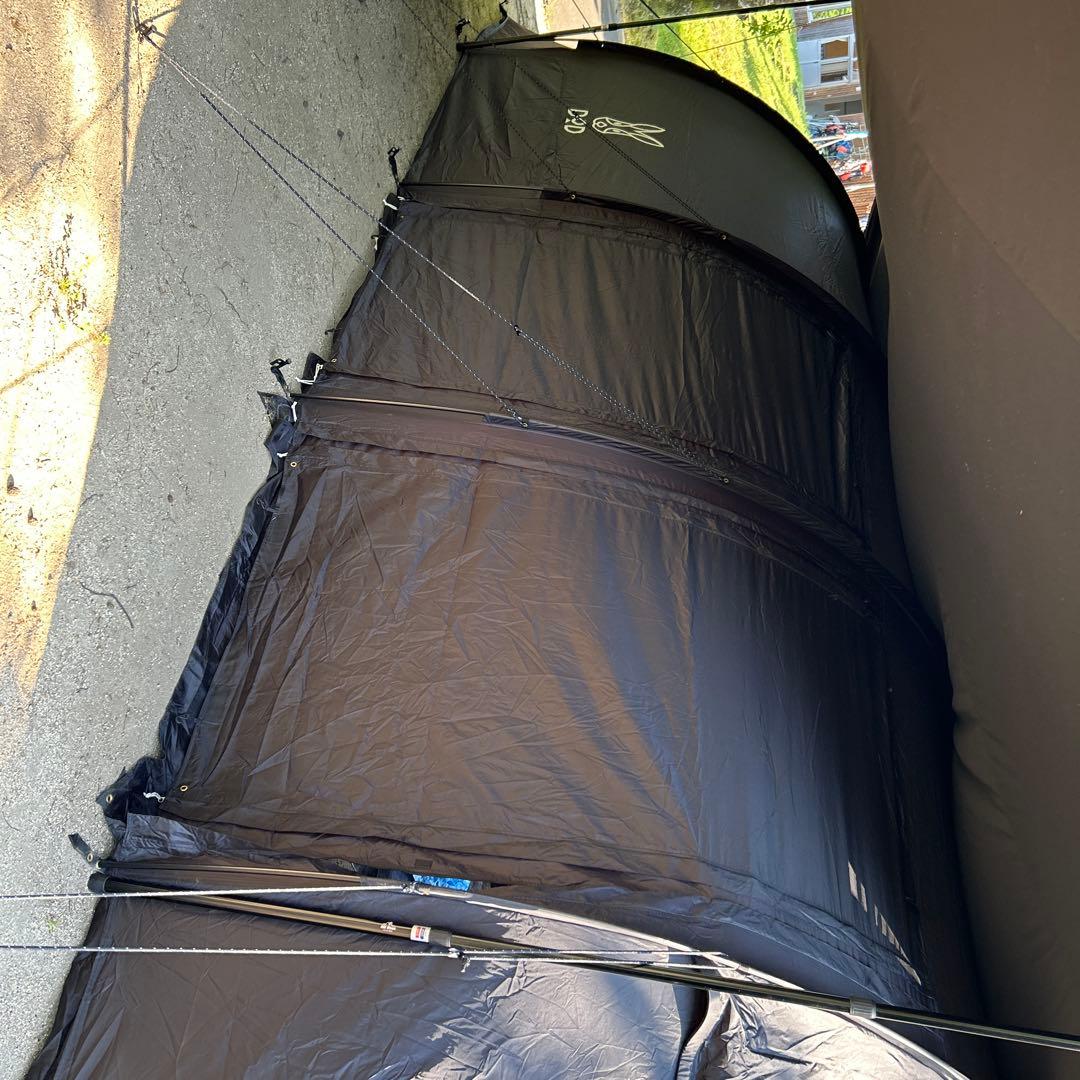 DOD KAMABOKO TENT 2 カマボコテント ブラック
