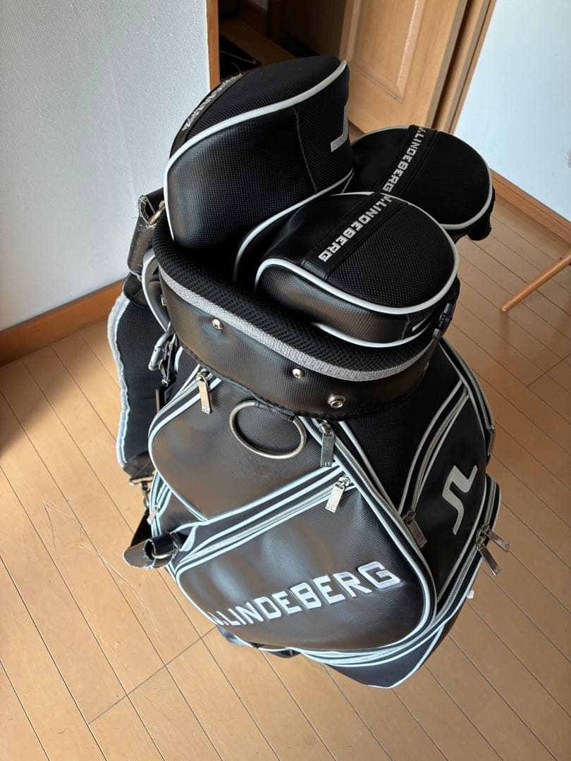J.Lindeberg キャディバッグ ブラック