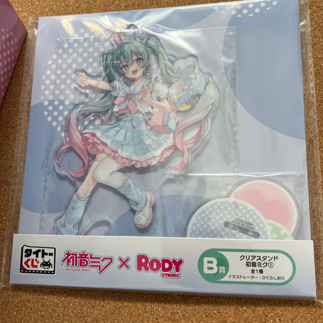 おまけ付き　タイトーくじ 初音ミク✕RODY LH賞初音ミク✕RODY スタンド