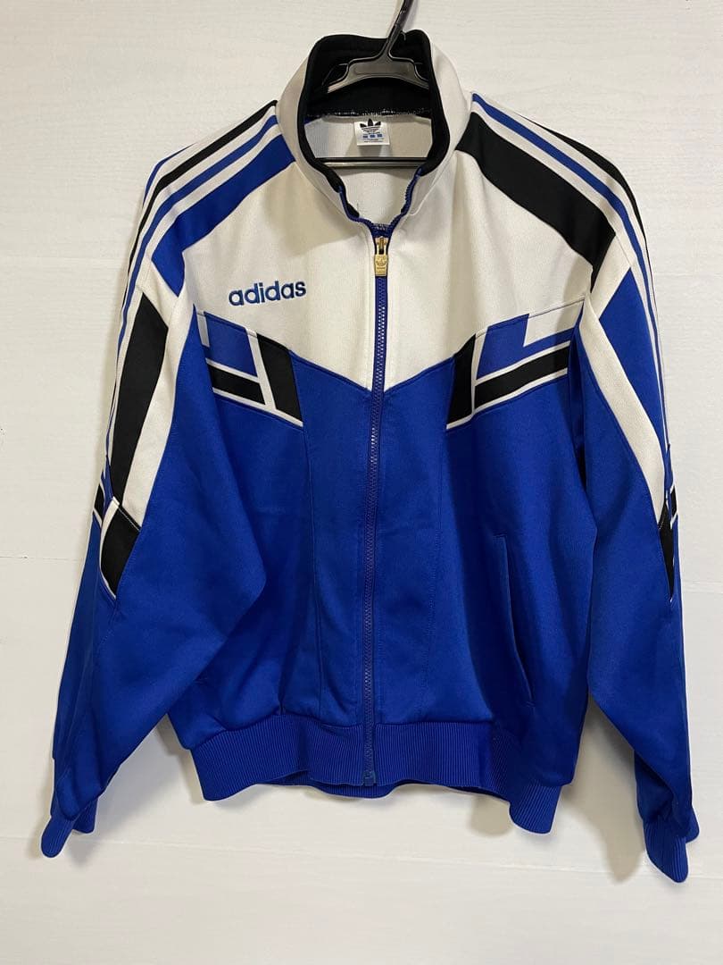 ★80's adidasアディダス　デサント製　ヴィンテージジャージ上下