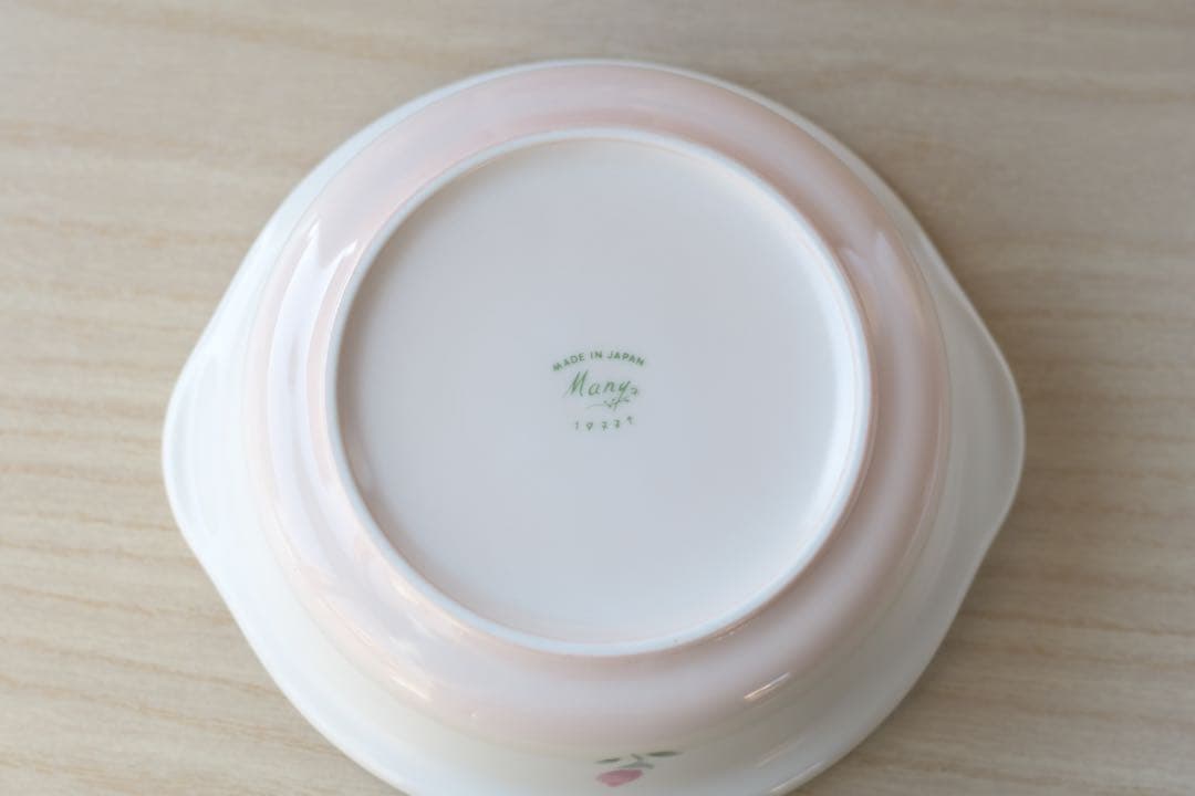 廃盤マニー ローズ　パティスリー　耐熱　蓋付き　キャセロール お鍋　日本製　新品